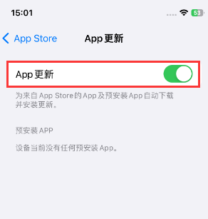 隆安苹果15维修中心如何让iPhone15APP自动更新